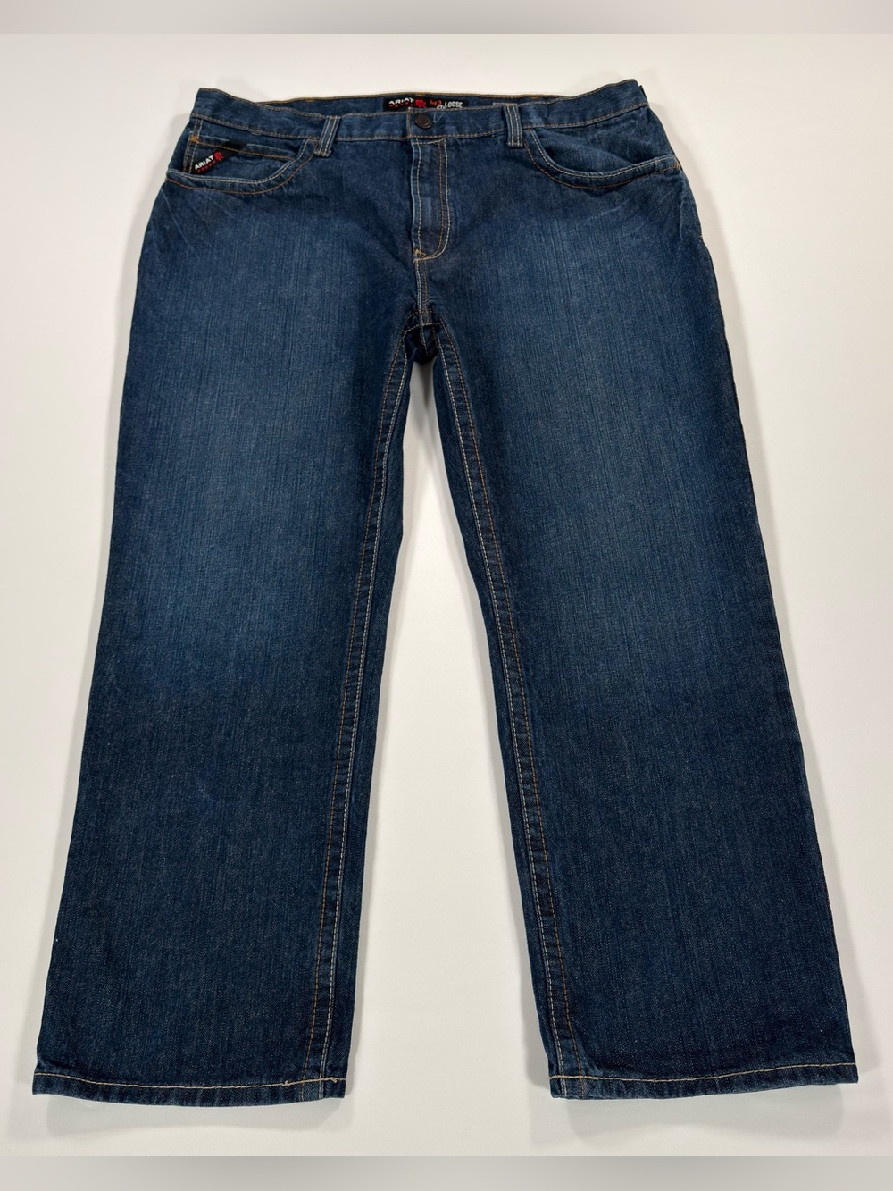 Ariat Work FR M3 Loose Straight Jeans Mens 40x30 CAT 2 Flame Resistant 10014450